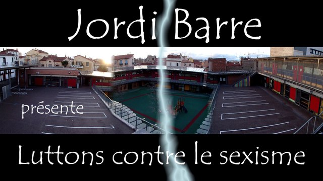 Luttons contre le sexisme ALAE Jordi Barre Perpignan