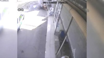 Tüp Hırsızlığı Kameraya Yansıdı