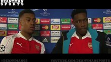 Barcelona 3-1 Arsenal (Agg 5-1) - Danny Welbeck & Alex Iwobi Post Match Interview