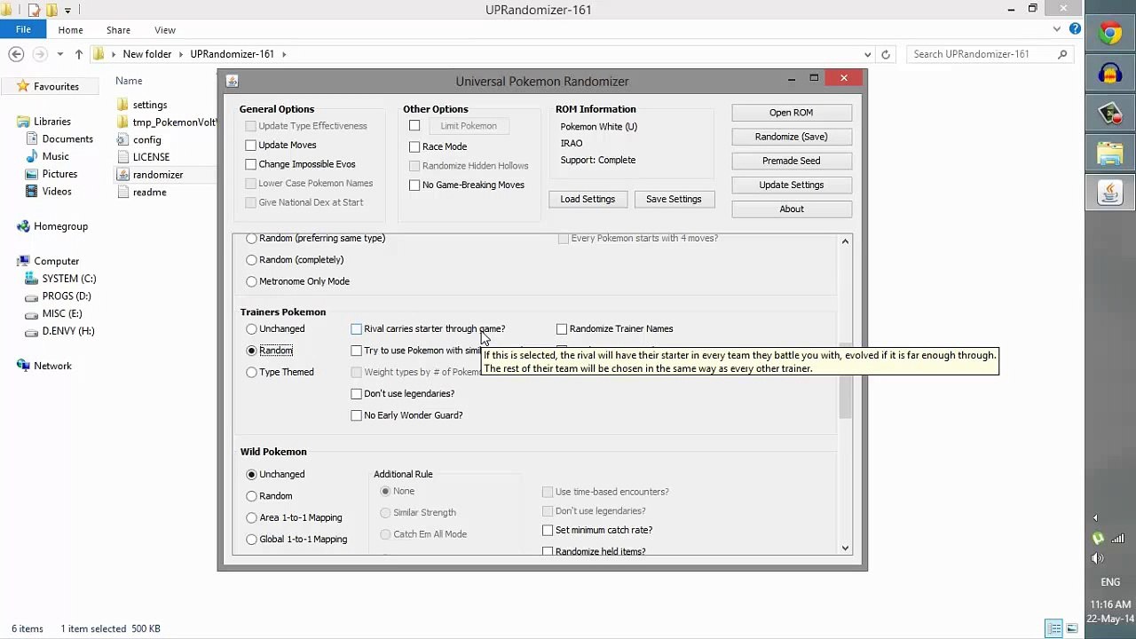 Pokémon Volt White Randomizer Nuzlocke #0: Cách sử dụng Randomizer