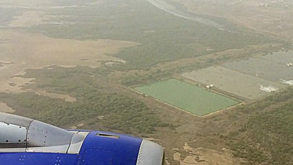 Top of the sky before Mumbai landing by INDIGO flight.