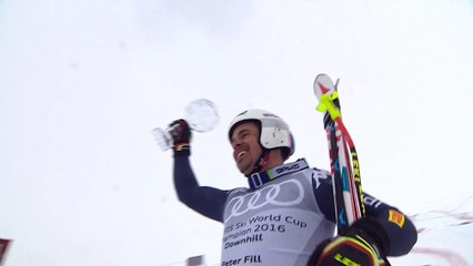 CdM St-Moritz - Le petit globe de la descente pour Fill