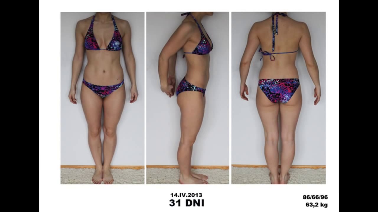 Metamorfoza w 31 dni. Sylwetka FIT - realizacja marzenia. EFEKTY