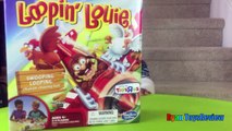 Loopin Louie Family Fun Game for kids Egg Surprise Toys Thomas & Friends Ryan ToysReview