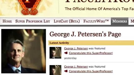 Faculty Row - Super Professors