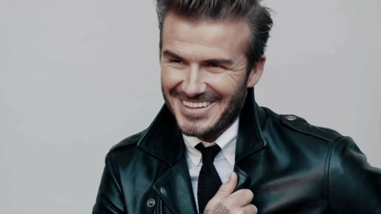 Watch David Beckham’s Smoldering GQ Shoot