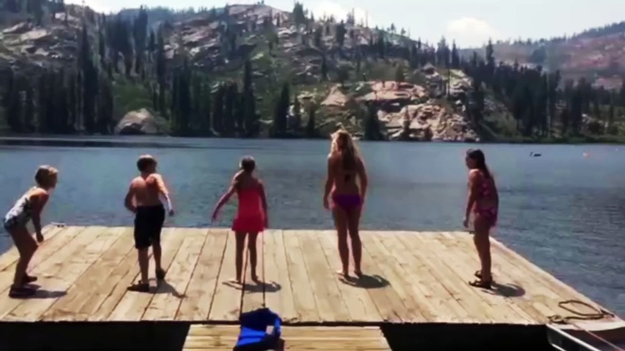 Girl Falls Off Dock