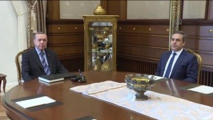 Cumhurbaşkanı Erdoğan, MİT Müsteşarı Fidan'ı Kabul Etti