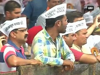Delhi Jewellers protest at Ramlila Maidan