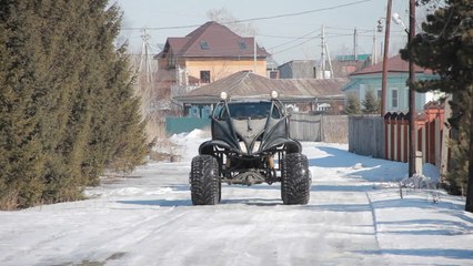 Check Out This Crazy Russian DIY Street Legal Monster Truck