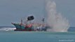 Le dernier bateau de braconniers coulé par Sea Shepherd en Indonésie