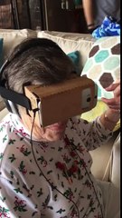 Grandma Tries VR for the First Time
