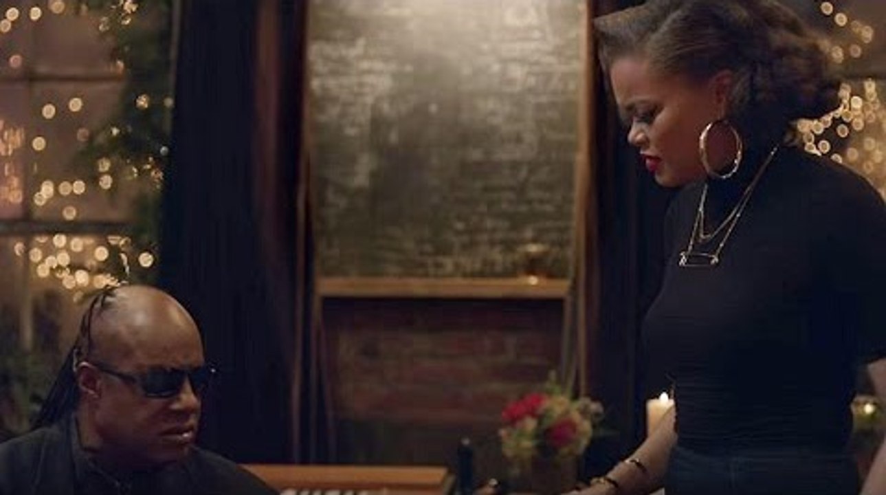 Stevie Wonder and Andra Day give a shivering nostalgic vibe
