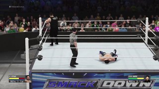 AJ Styles Vs Kevin Owens  WWE Smackdown March 17 2016 Full Match 1080p WWE 2K16