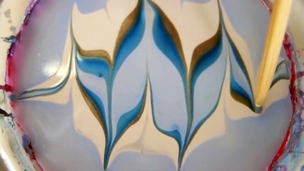 Winter inspired- icy water marble ❆ ☃ ❆