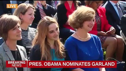 Watch Merrick Garland Accept Obama's SCOTUS Nomination in Emotional Speech