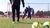 Entrainement du jour : du côté des gardiens