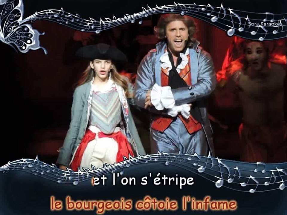1789, les Amants de la Bastille - Au palais royal KARAOKE / INSTRUMENTAL