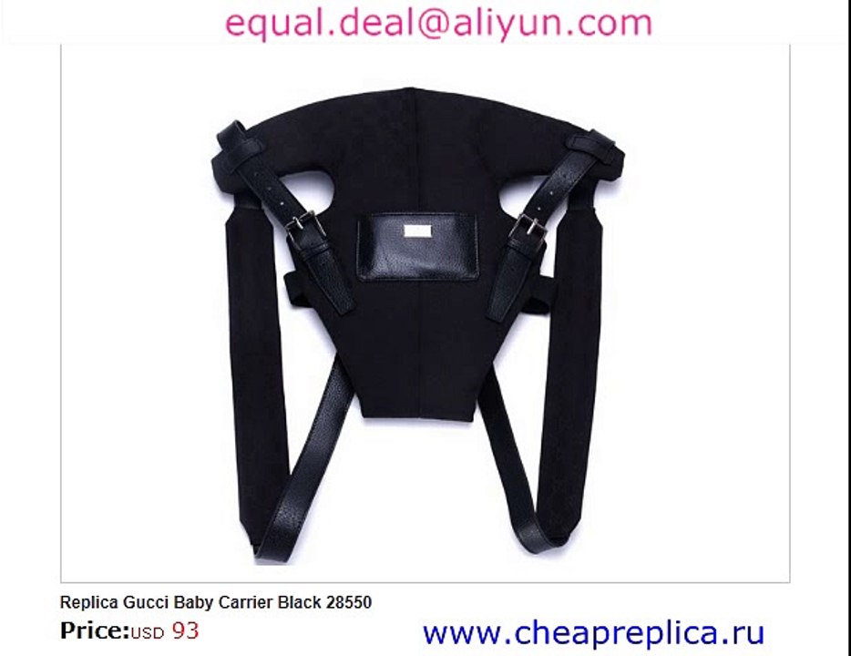 Gucci Baby Carrier Black 28550 Replica Price