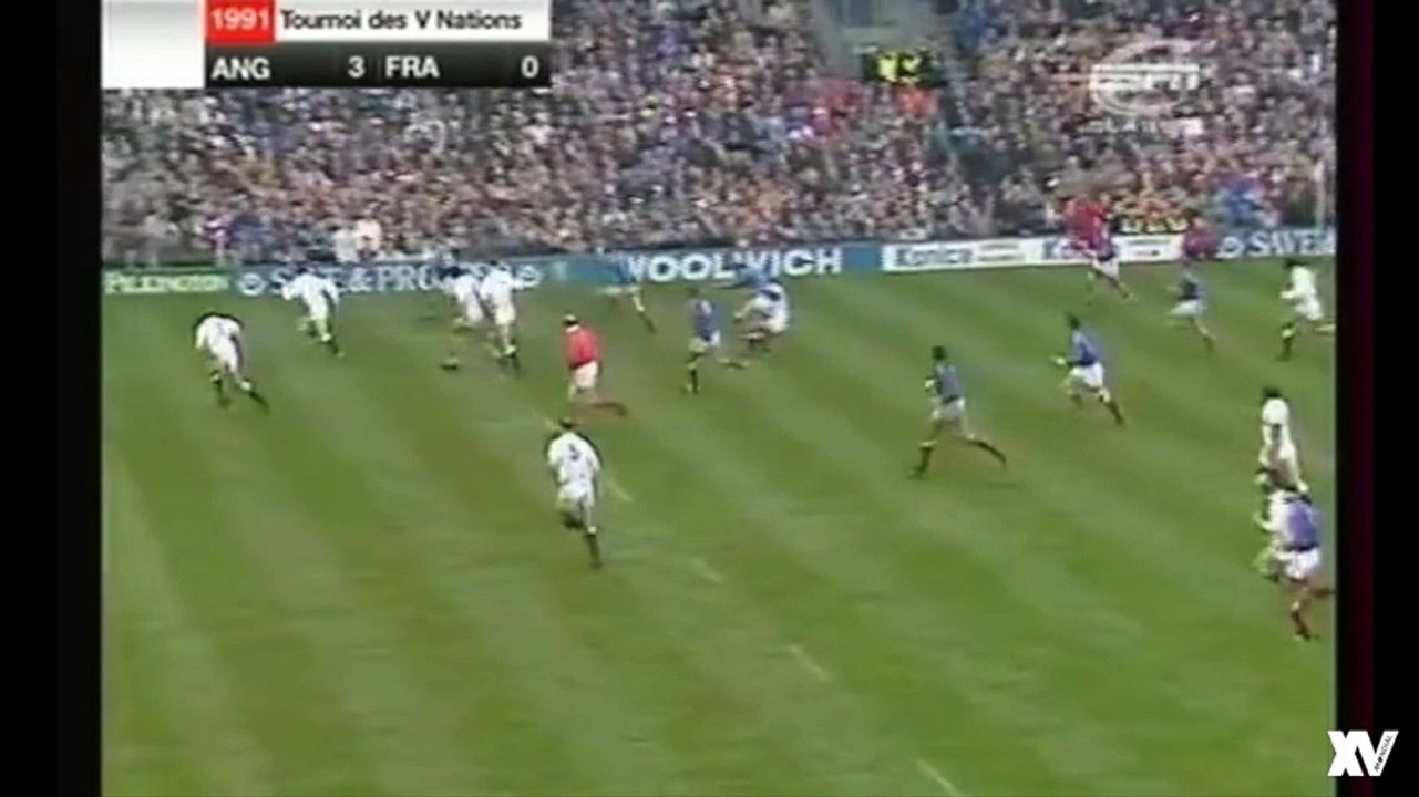 Angleterre - France 1991 : L'essai du siècle de Saint-André