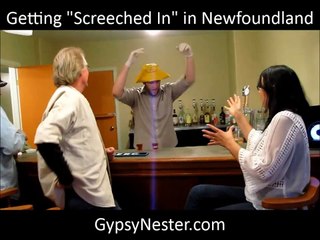 Getting Screeched In - Becoming Honorary Newfoundlanders in Twillingate!