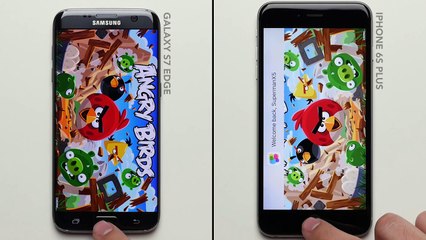 Galaxy S7 Edge vs. iPhone 6S Plus Speed Test