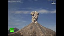 Ash & explosion: Spectacular footage of Colima volcano eruption