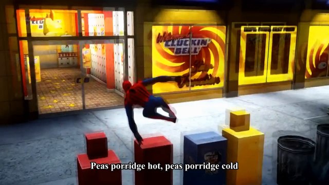 Spiderman Car For Kids - Peas porridge hot - GREY MCQUEEN CARS Marvel Comic