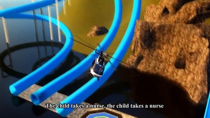 Spiderman Songs Nursery ♪ The Farmer in the Dell ♪ GREY CARS Spiderman Marvel HD
