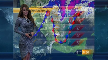 Yanet Garcia y El Pronostico Del Tiempo 03-Dic-2015 08:30 AM Full HD