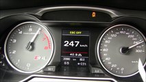 2015 Audi S4 3.0 TFSI Avant (333 HP) Acceleration 0-250 km_h