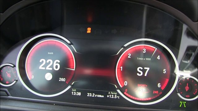 2016 BMW 530d Touring (258 HP) Acceleration 0-230 km_h