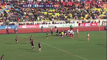 Le gros raté de l'ouvreur russe face à la Géorgie