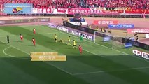 Chongqing Lifan  2-1  Guangzhou Evergrande  (Jackson Martinez Debut Goal / Fernandinho super goal ) (FULL HD)