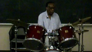 Clyde Stubblefield (THE Funky Drummer) Playing 