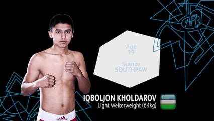 APB Boxer Profile - 64 kg Kholdarov
