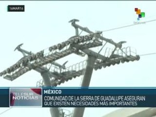 México: denuncian despojo de tierras para construcción de teleférico