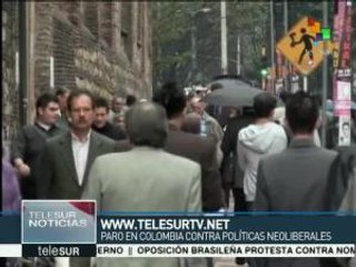 Hoy paro nacional en Colombia contra las políticas neoliberales