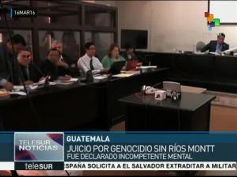 Guatemala: reinicia el juicio por genocidio contra Ríos Montt