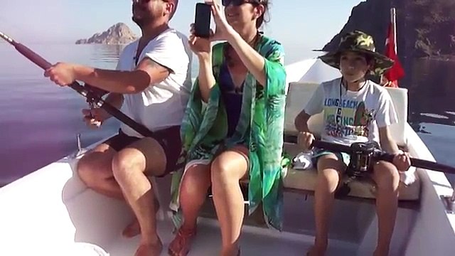 Tekneden dev zargana avı