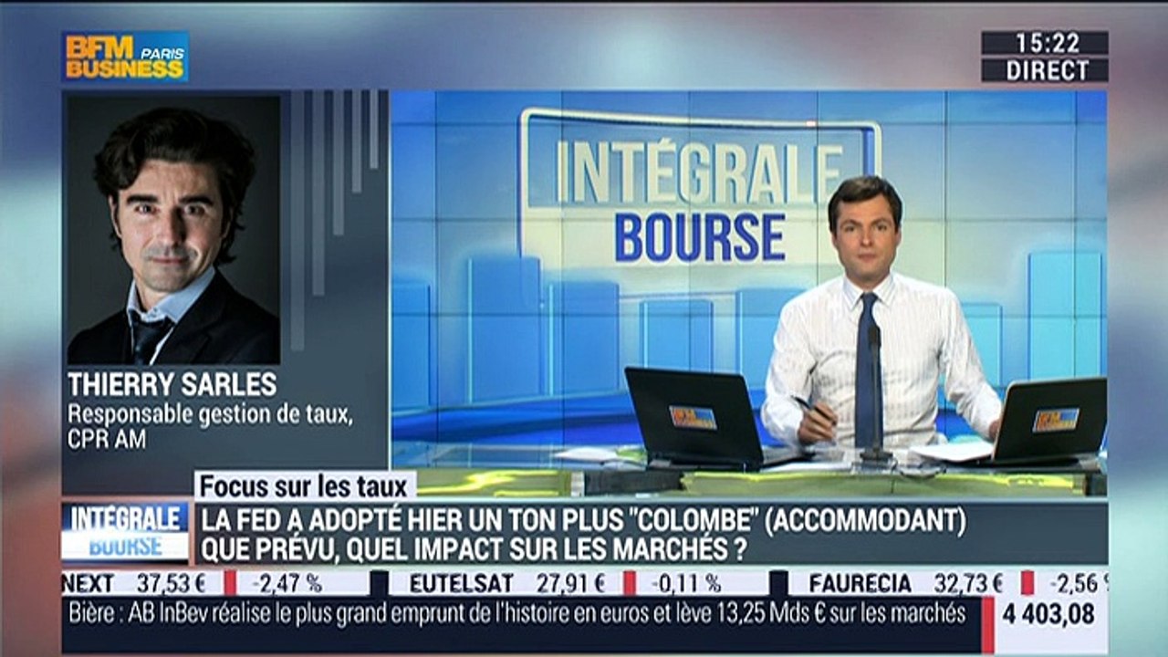 "La Fed s'est finalement adaptée aux différents stresses que les marchés ont connus depuis le début de l'année", Thierry Sarles - 17/03