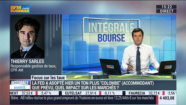 La Fed s'est finalement adaptée aux différents stresses que les marchés ont connus depuis le début de l'année , Thierry Sarles - 17/03