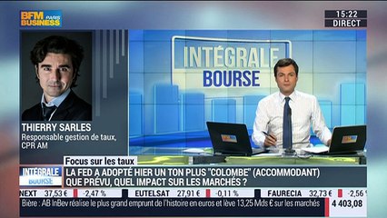"La Fed s'est finalement adaptée aux différents stresses que les marchés ont connus depuis le début de l'année", Thierry Sarles - 17/03
