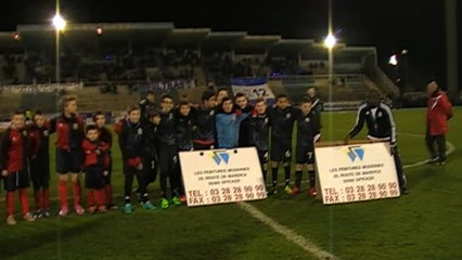 Nos jeunes au stade Tribut