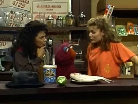 Sesame Street - Three of These Things_ A hat, fish, ice cream, and apple