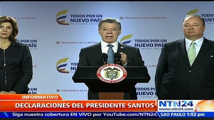 “Colombia no seguirá compareciendo en este asunto ante la CIJ”: presidente Santos sobre demanda limítrofe con Nicaragua