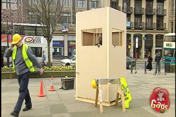 Trapped In Box Prank