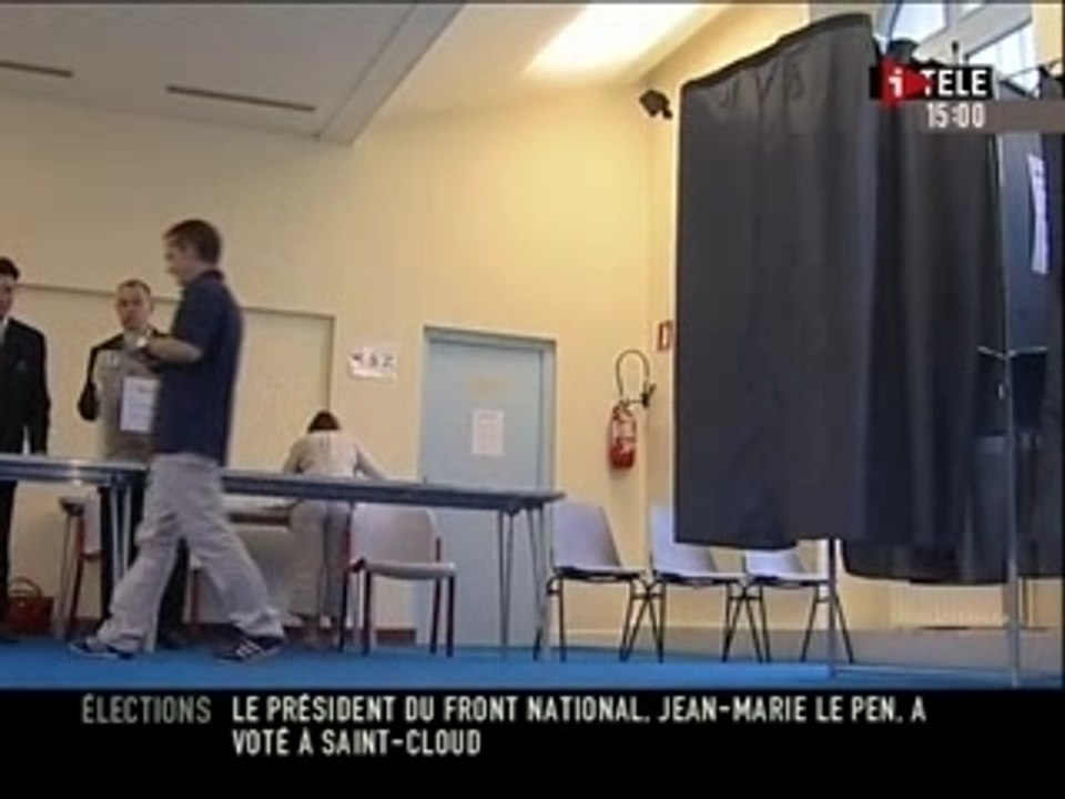 législatives dimanche 10 juin 2007 participation à 12h00
