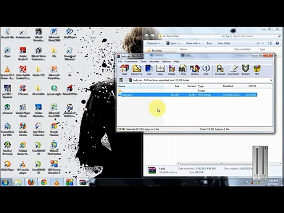 How to hack WinRAR Password using a Dictionary Method