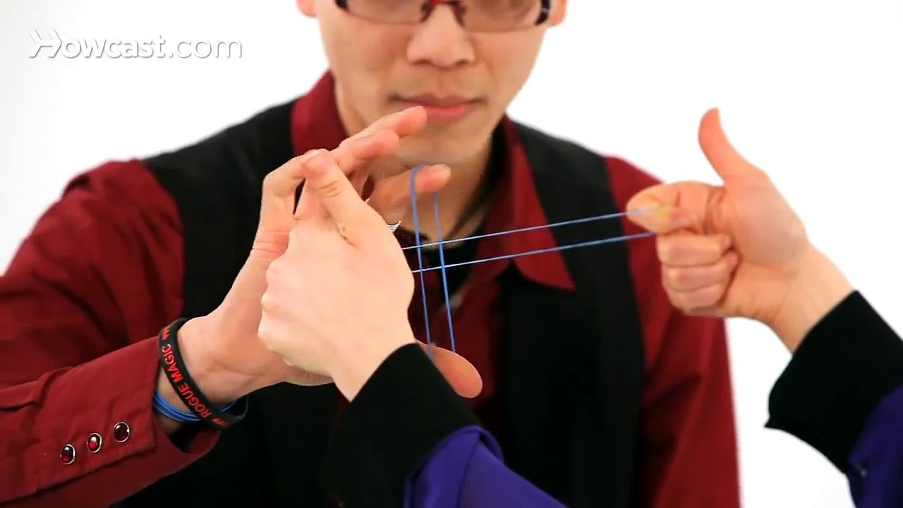 How to Escape from Rubber Band Cuffs - Magic Tricks hd